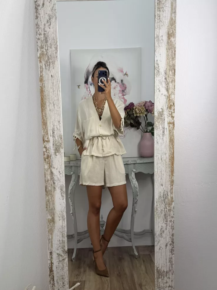 Conjunto Tamy beige