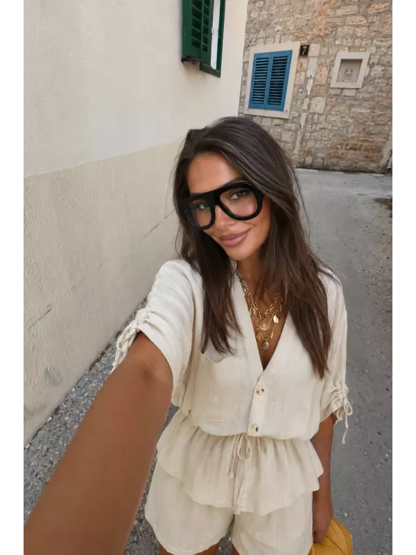 Conjunto Tamy beige