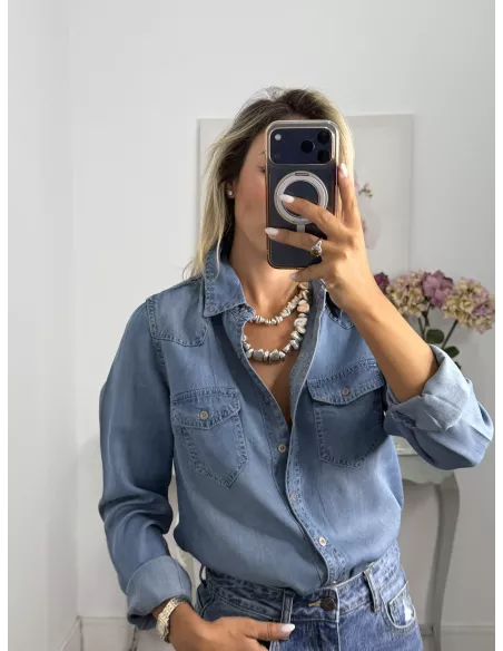 Camisa Bianca denim