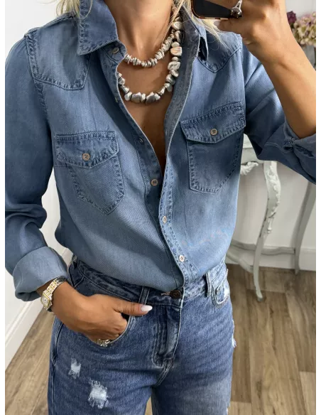 Camisa Bianca denim