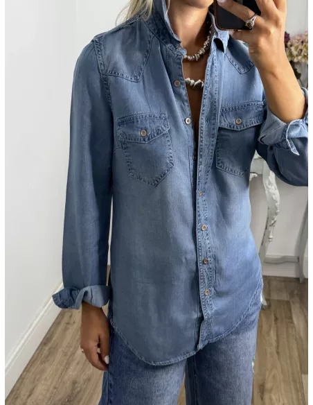 Camisa Bianca denim