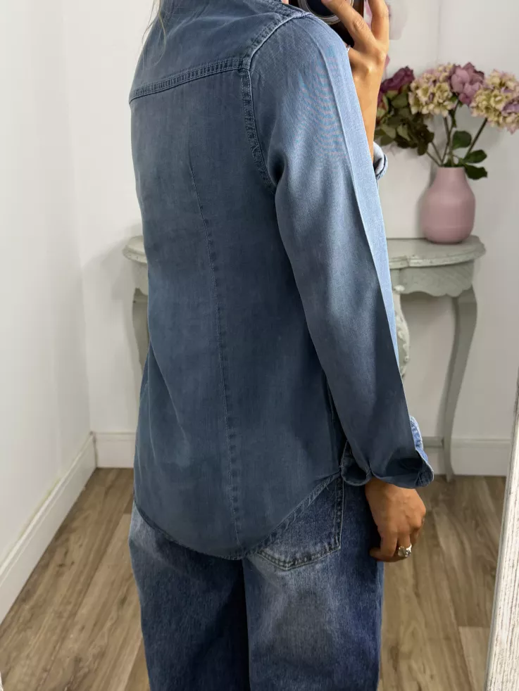 Camisa Bianca denim