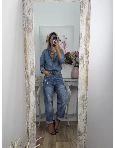 Camisa Bianca denim