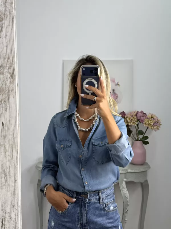Camisa Bianca denim