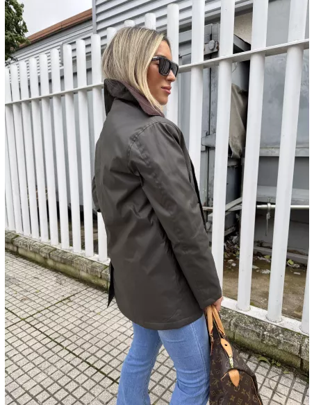 Chaqueta corta Brithis verde