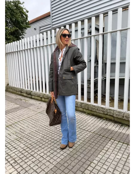 Chaqueta corta Brithis verde