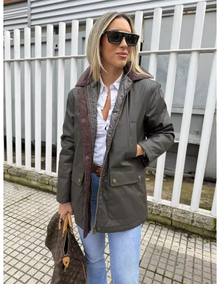 Chaqueta corta Brithis verde