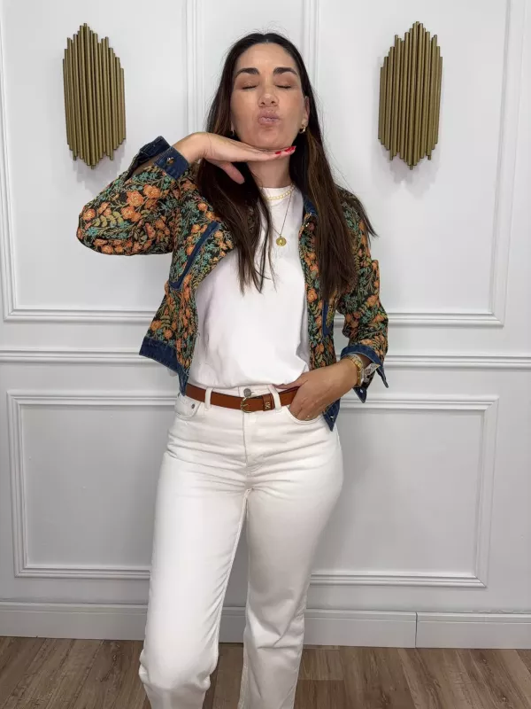 Chaqueta trendy vaquera