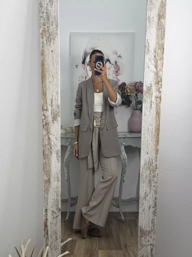 Pantalón Siena taupe