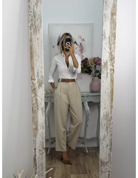 Pantalón Lu Beige