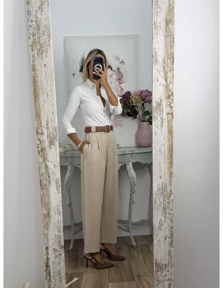 Pantalón Lu Beige