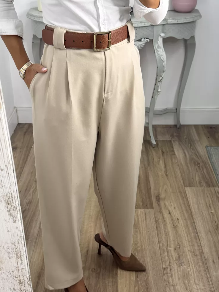 Pantalón Lu Beige