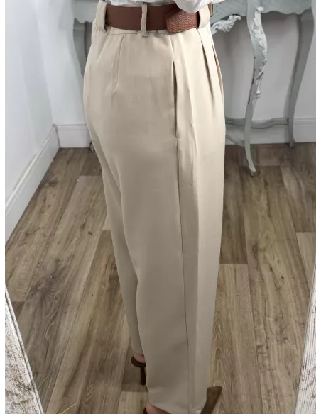 Pantalón Lu Beige