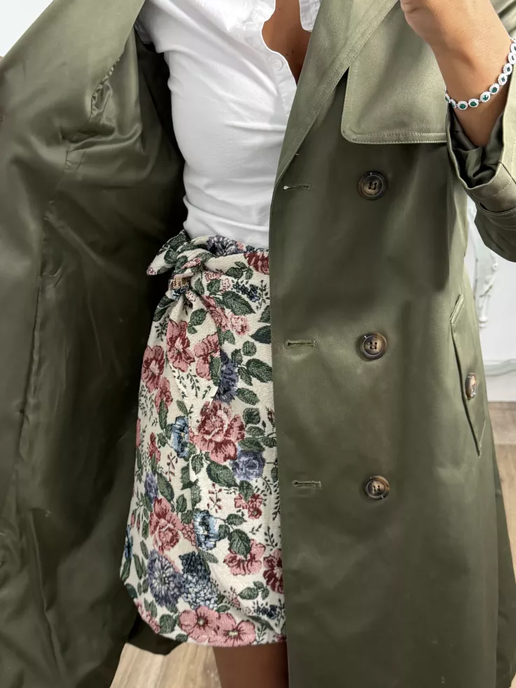 Gabardina Raisan verde