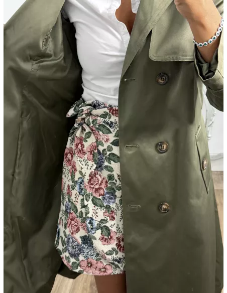 Gabardina Raisan verde