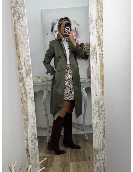 Gabardina Raisan verde