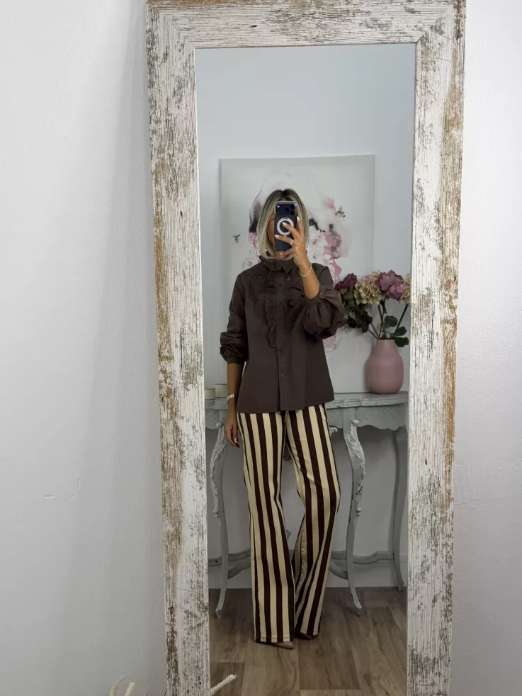 Camisa Otton choco