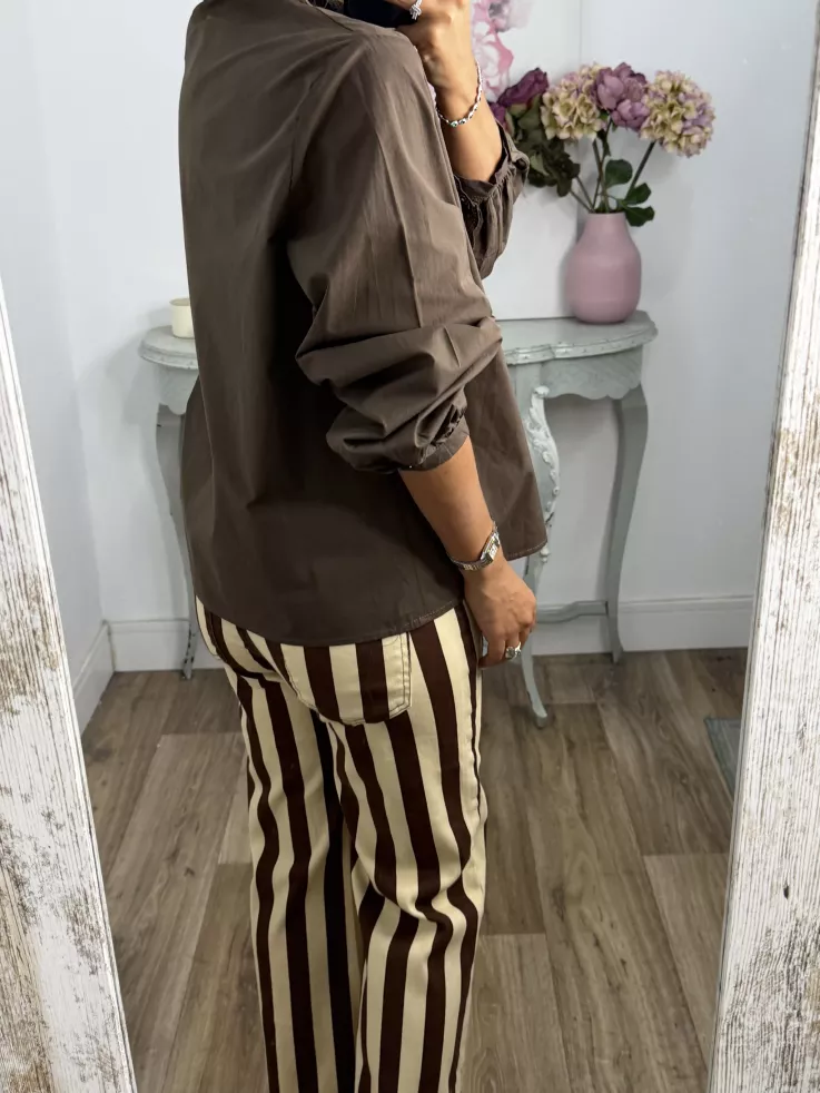 Camisa Otton choco