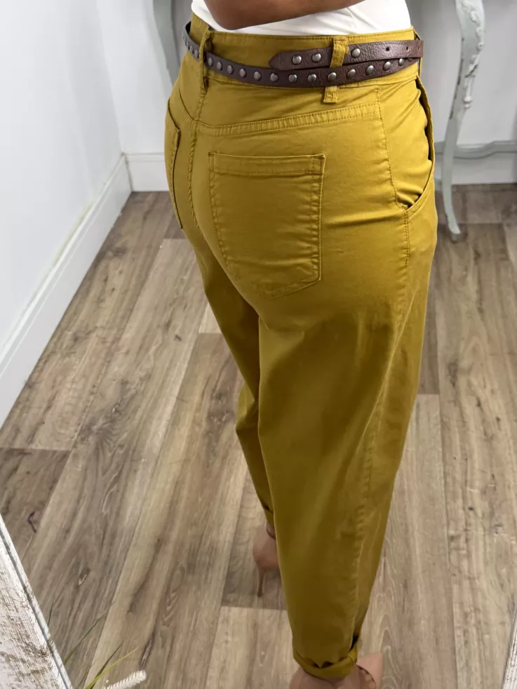 Jeans P409 mostaza