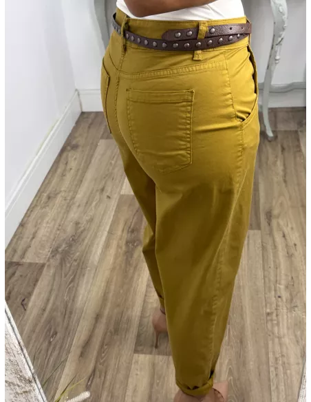Jeans P409 mostaza