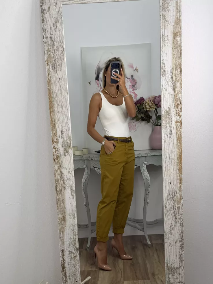 Jeans P409 mostaza