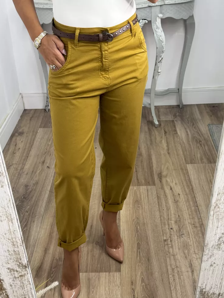 Jeans P409 mostaza