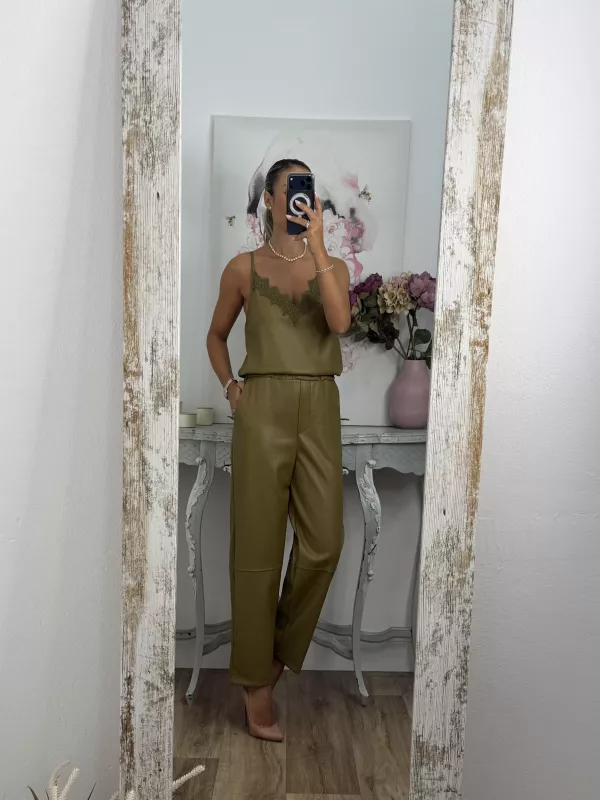 Pantalón Glam pistacho