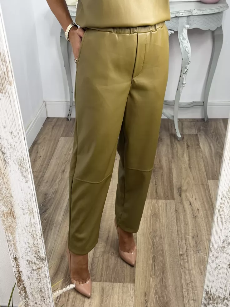 Pantalón Glam pistacho