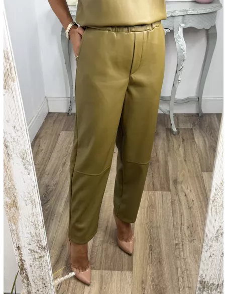 Pantalón Glam pistacho