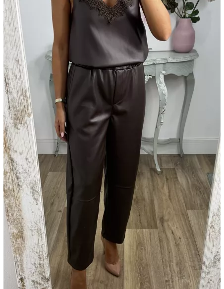 Pantalón Glam marrón