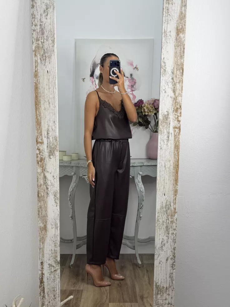 Pantalón Glam marrón