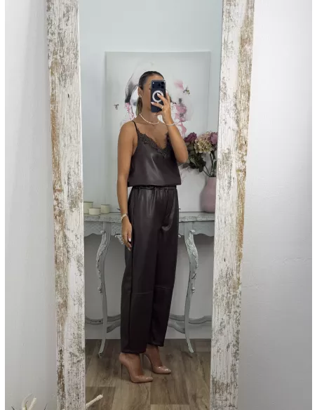 Pantalón Glam marrón