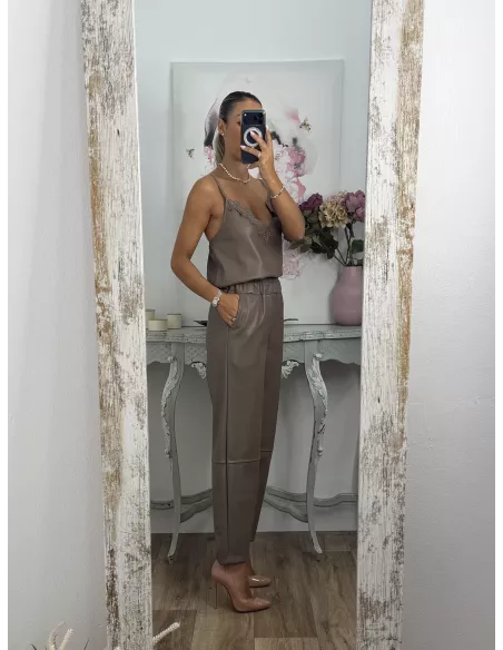 Pantalón Glam topo