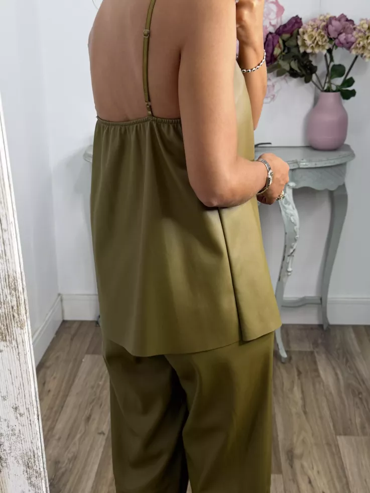 Lencera Glam pistacho