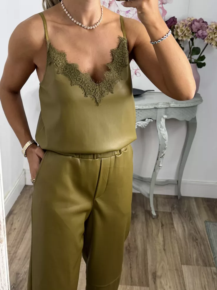 Lencera Glam pistacho