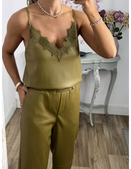 Lencera Glam pistacho