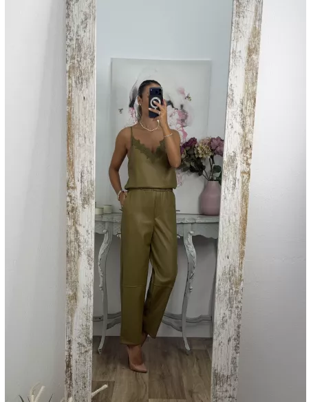 Lencera Glam pistacho
