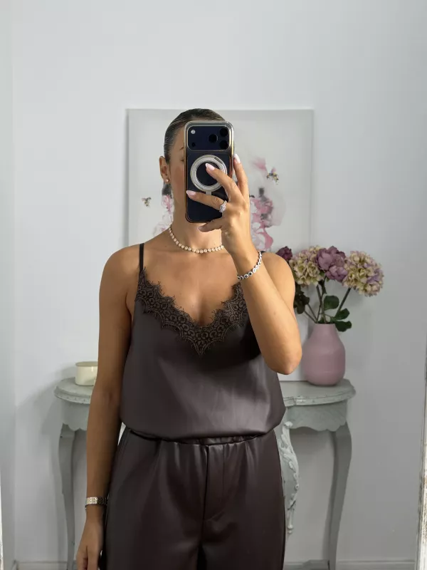 Lencera Glam marrón