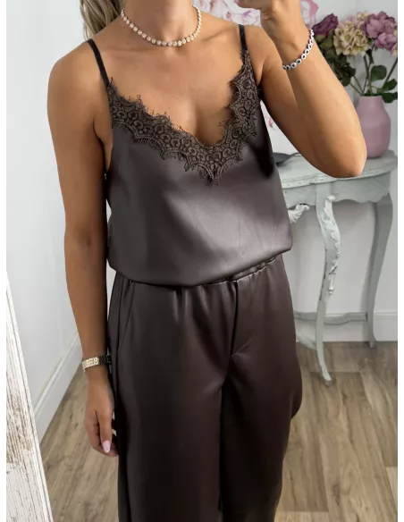 Lencera Glam marrón