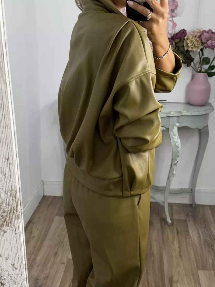 Bomber Glam pistacho