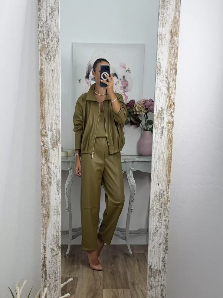 Bomber Glam pistacho