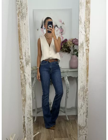 Chaleco Molina beige
