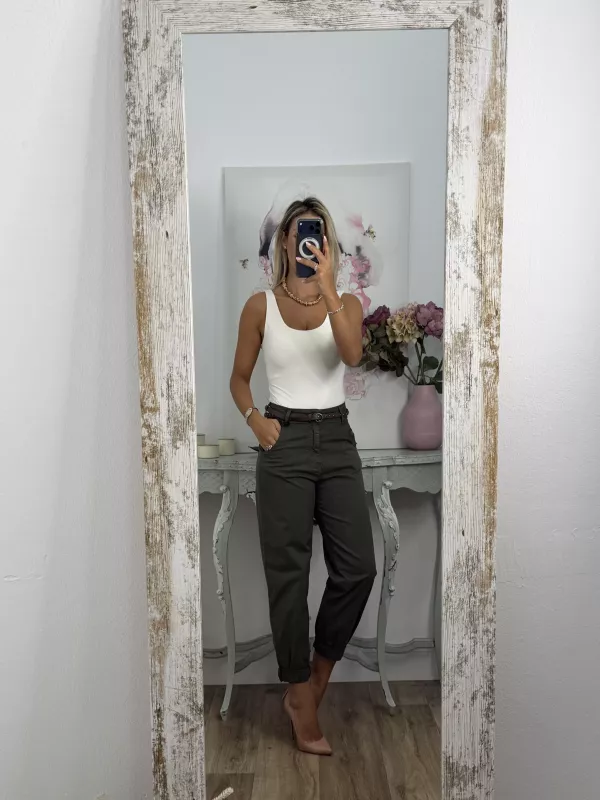 Jeans P409 verde