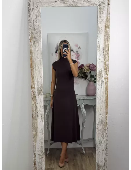 Vestido Catalina de punto choco