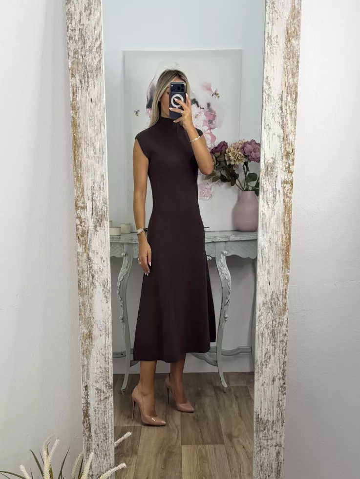 Vestido Catalina de punto choco