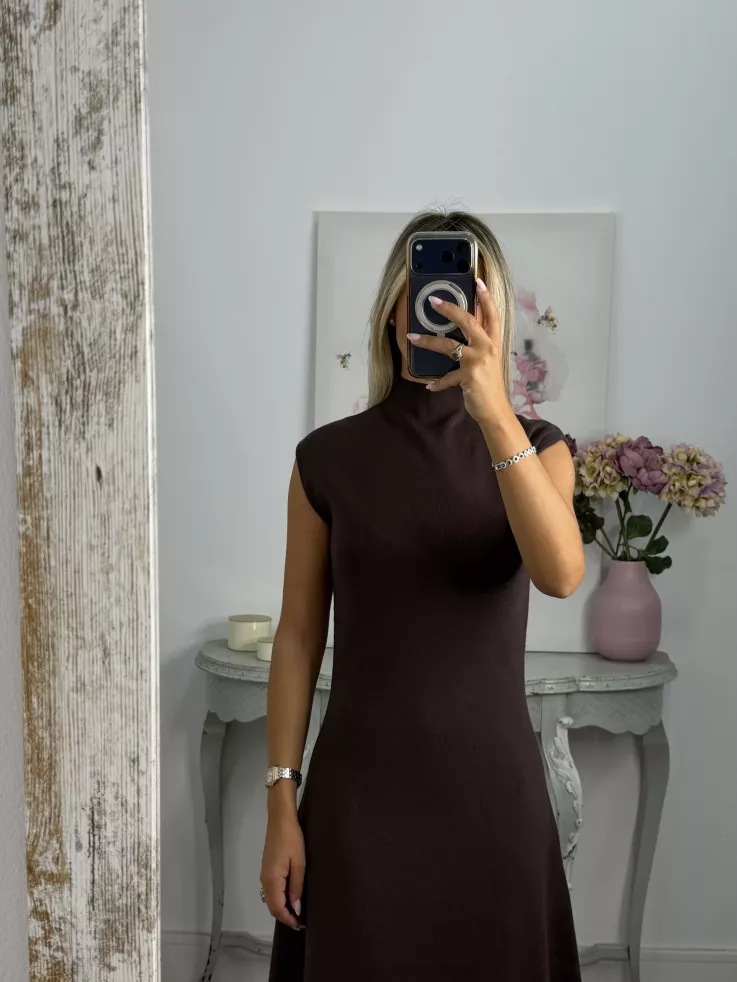 Vestido Catalina de punto choco