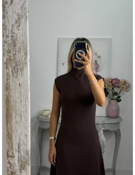 Vestido Catalina de punto choco