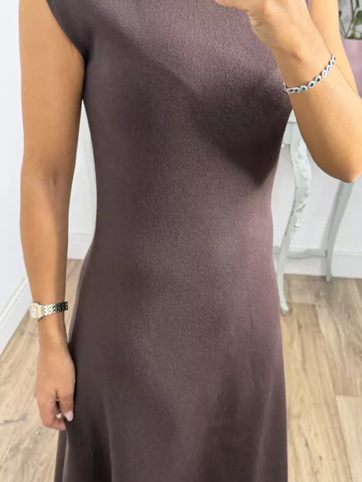 Vestido Catalina de punto choco