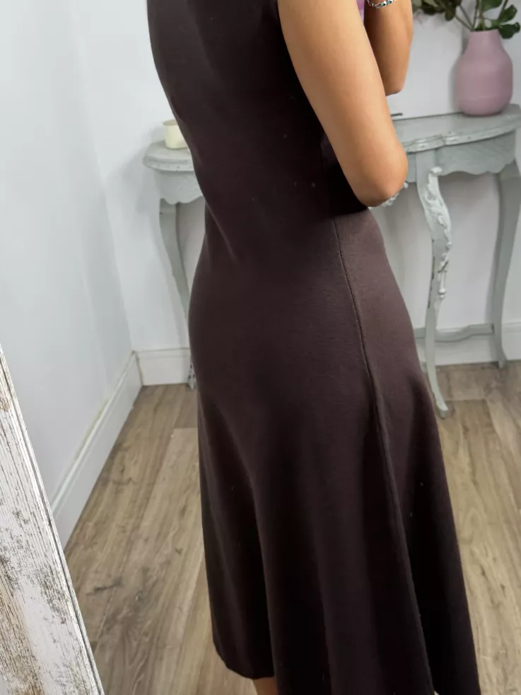 Vestido Catalina de punto choco