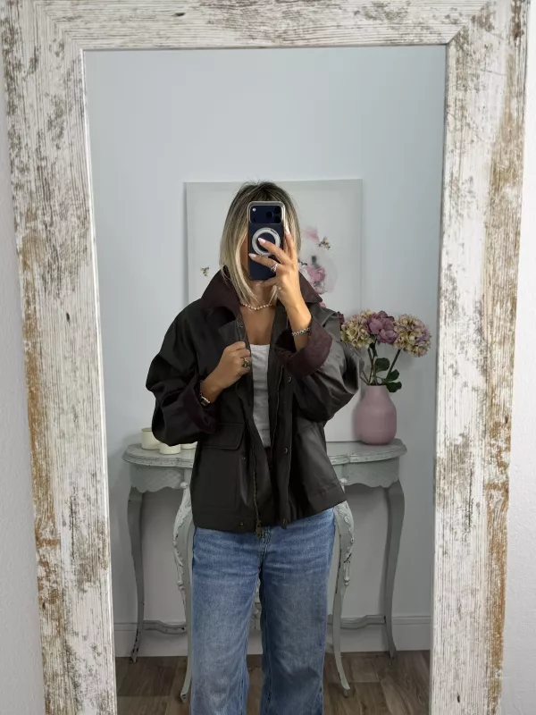 Chaqueta Brithis oversize